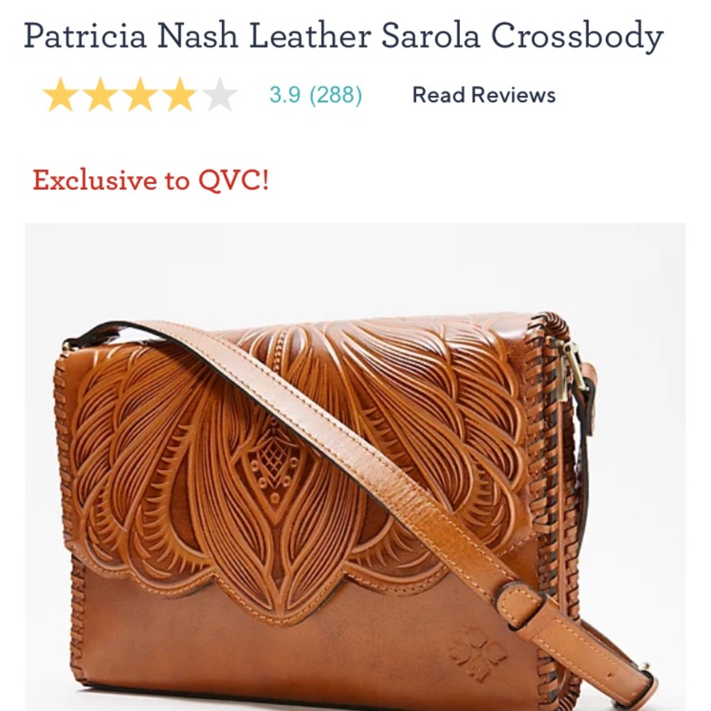 Patricia Nash Leather Sarola Crossbody